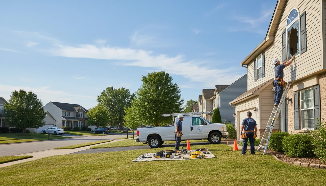 Expert window installer providing residential service in Lequire, OK